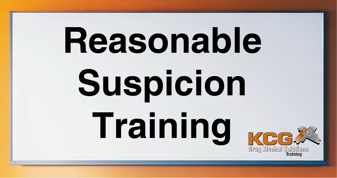 Supervisor Reasonable Suspicion Training