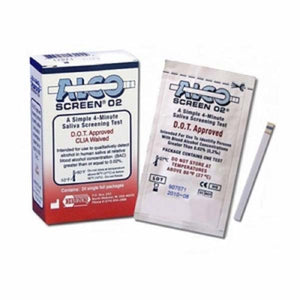 Saliva Blood Alcohol Test - AlcoScreen .02 DOT-approved